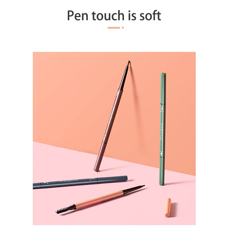 Chì kẻ lông mày hai đầu chống thấm nước và mồ hôi màu sắc tự nhiên phù hợp cho người mới tập trang điểm | BigBuy360 - bigbuy360.vn