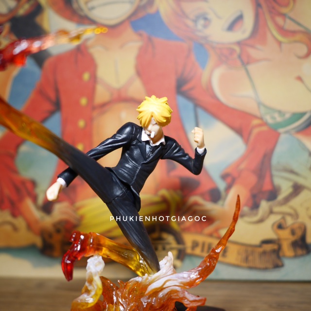 (Sẵn VN) Mô hình Figure Sanji Battle Ver 2017 One piece tư thế chiến đấu - Truy tìm kho báu hải tặc