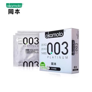 Bao Cao Su Okamoto 0.03 Platinum