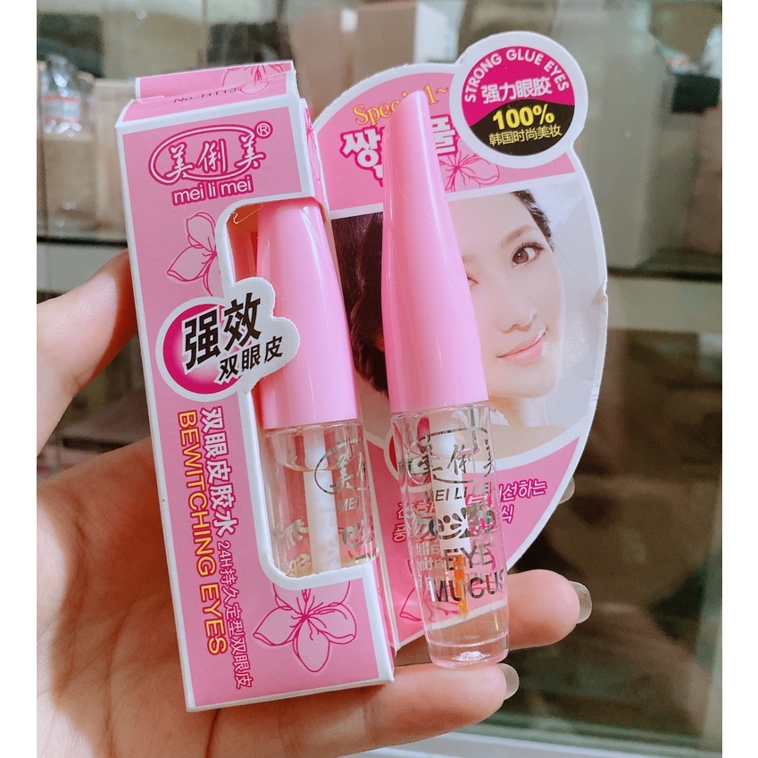 Keo Dán Mí Nắp Hồng Bewitching Eyes Mei Li Mei 10g [Chính Hãng]