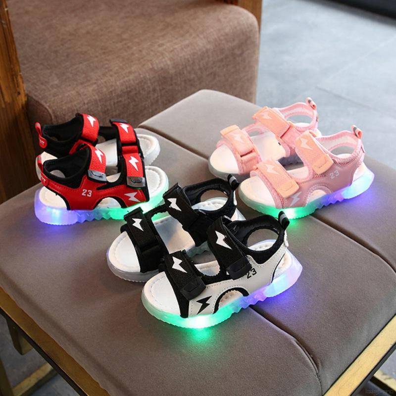 Giày Sandal Có Đèn Led Cho Trẻ Em