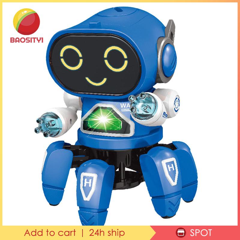 [Baosity1] Robot Nhảy Múa Bạch Tuộc Nhảy Múa Có Đèn Và Nhạc Cho Trẻ Em