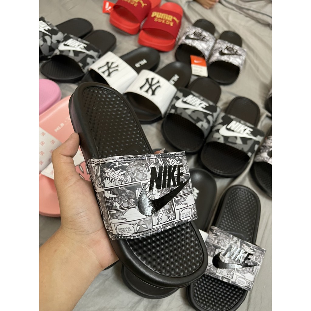 (Full Box) Dép Quai Ngang Nike-Dành Cho Nam Nữ Hot Trend Đủ Màu (Freeship)