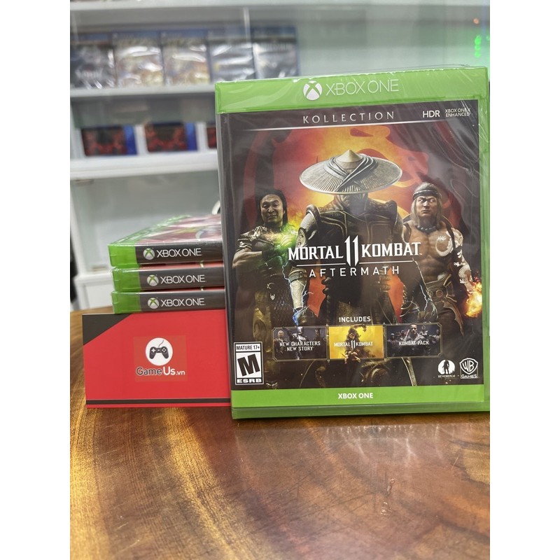 Đĩa game Xbox One Mortal Kombat 11: Aftermath Kollection Hê US