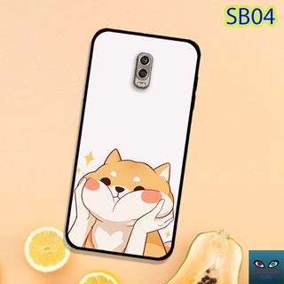 (❤️ FREESHIP ĐƠN 50 000❤️) Ốp lưng kính SAMSUNG GALAXY J7 PLUS in hình chó Shiba dễ thương siêu Cute