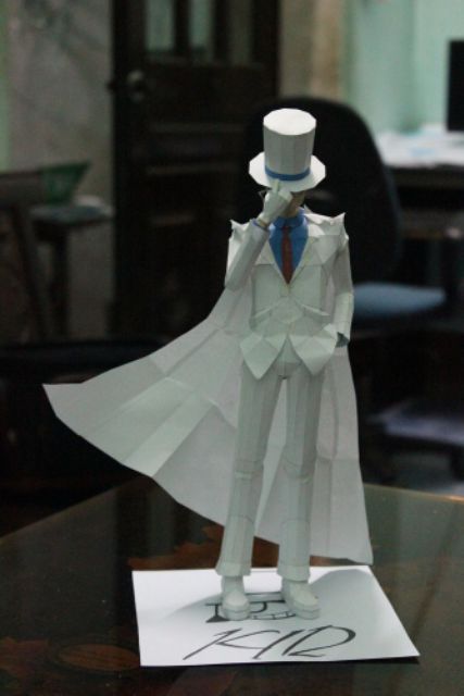 Mô hình giấy Anime Detective Conan] Kaito Kid 1412