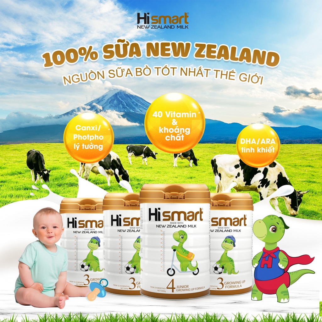 Sữa công thức Hismart lon số 3 800g