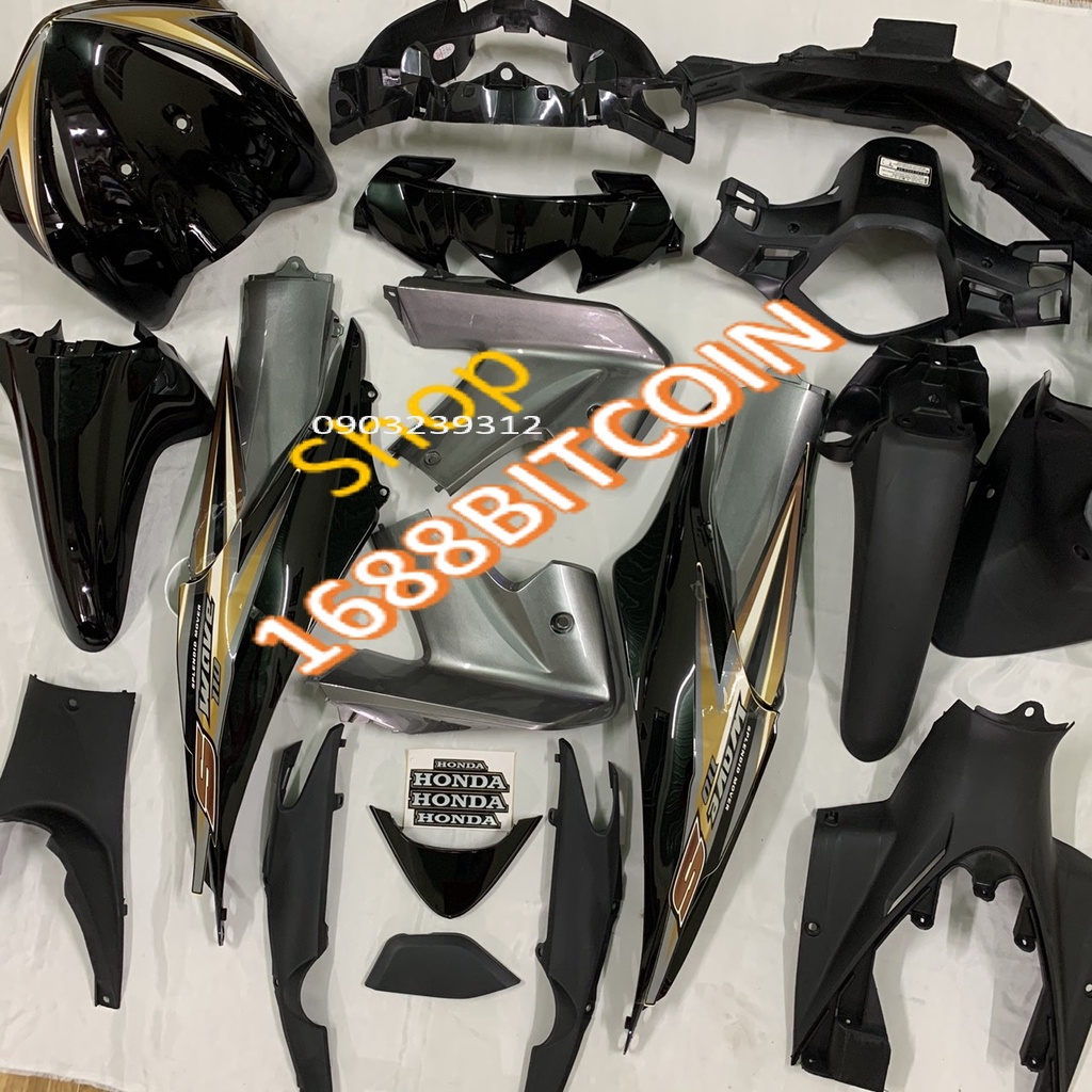 Dàn áo Wave S110  hàng Việt Nam loại 1 màu ĐEN