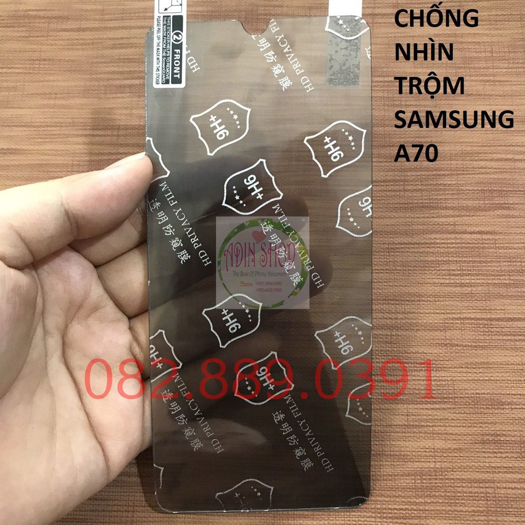 Dán cường lực chống nhìn trộm Samsung A70 / A75 / A71 / A80 / A81 / A90 Dẻo nano