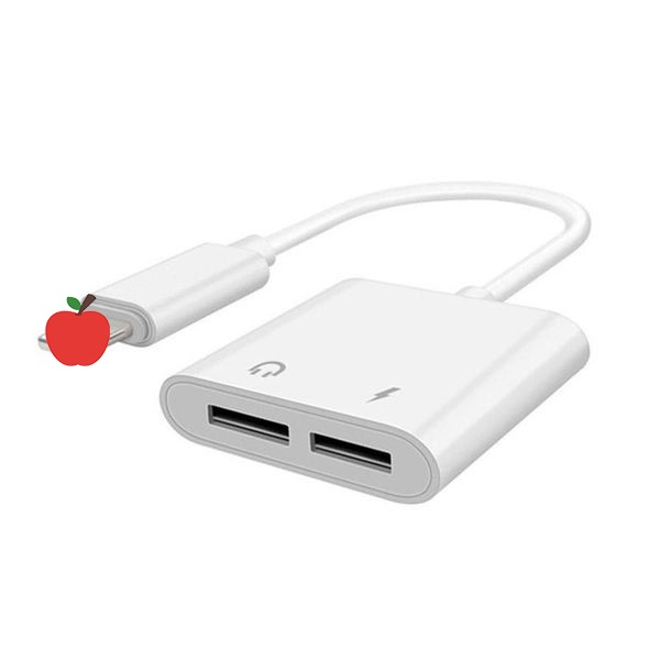 Jack Đầu chuyển đổi 1 ra 2 sạc và tai nghe