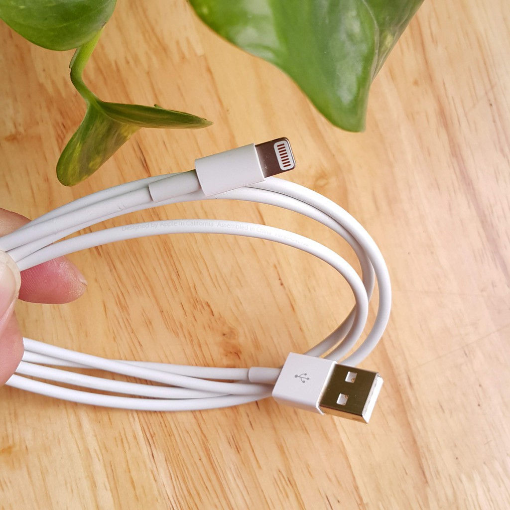 Dây Cáp Sạc Nhanh Iphone Chính Hãng, Giá Tốt - Cáp USB Lightning - halustore