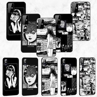 Ốp Điện Thoại Mềm Họa Tiết Truyện Tranh Junji Ito Tomie Cho iPhone 11 12 Mini Pro Max SE 2020