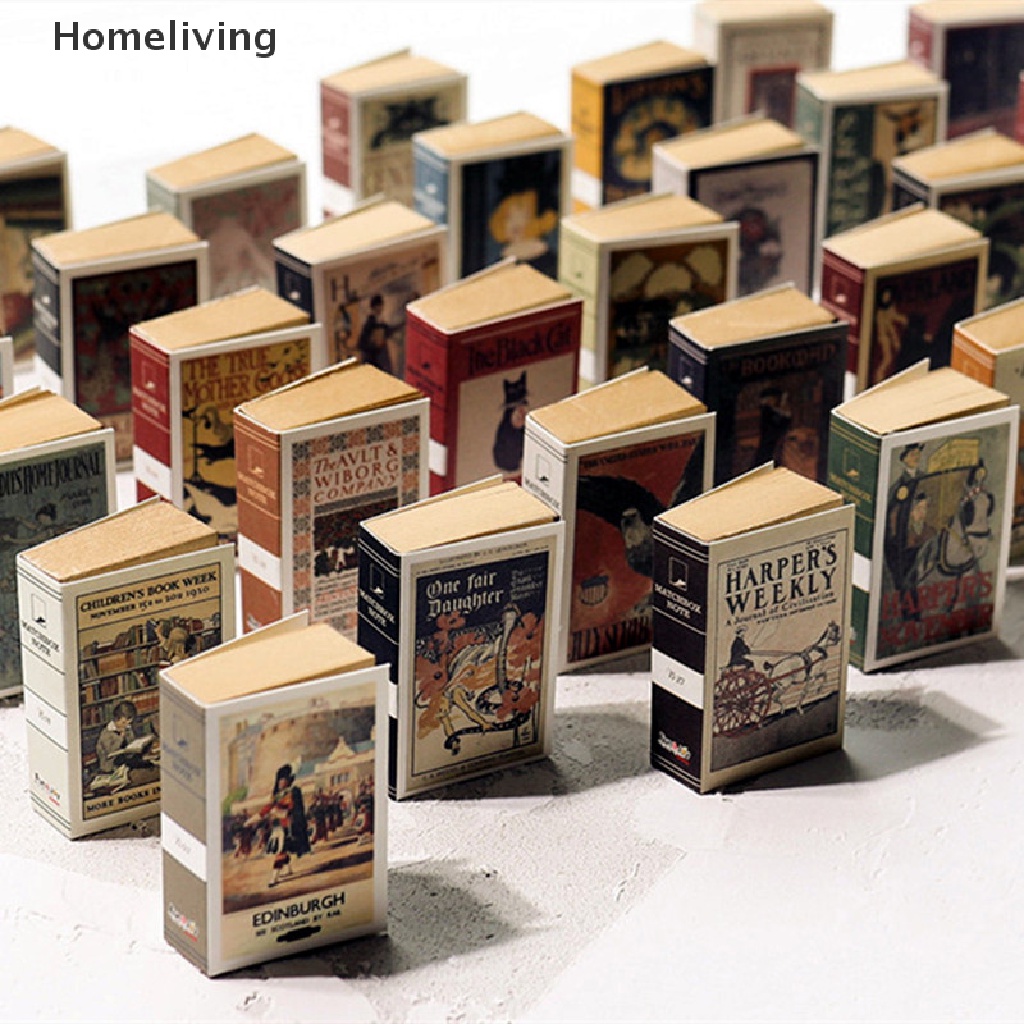 Sách Mini Tỉ Lệ 1 / 12 Trang Trí Nhà Búp Bê