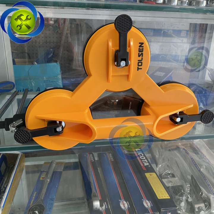 Tay hít kính - hít gạch Tolsen 62663 loại 3 chấu (75Kg)