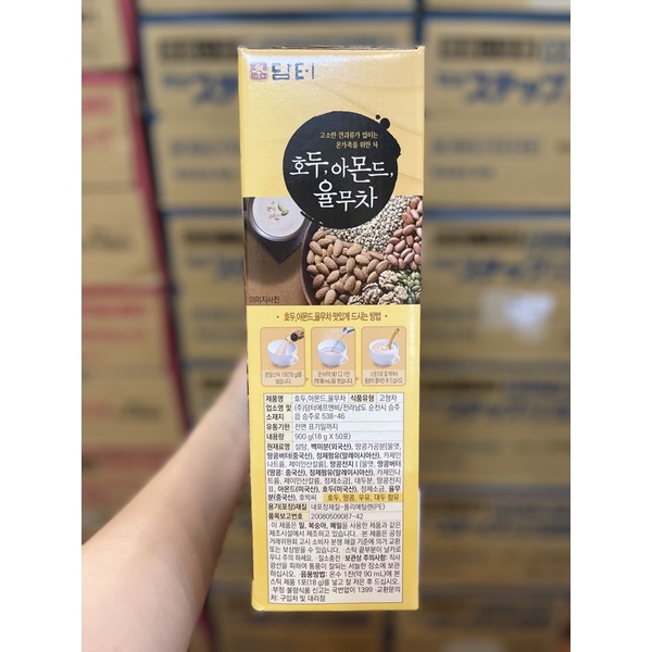 [Date T1/2025] Ngũ cốc hạnh nhân,óc chó,trà ý dĩ Damtuh nội địa Hàn Quốc
