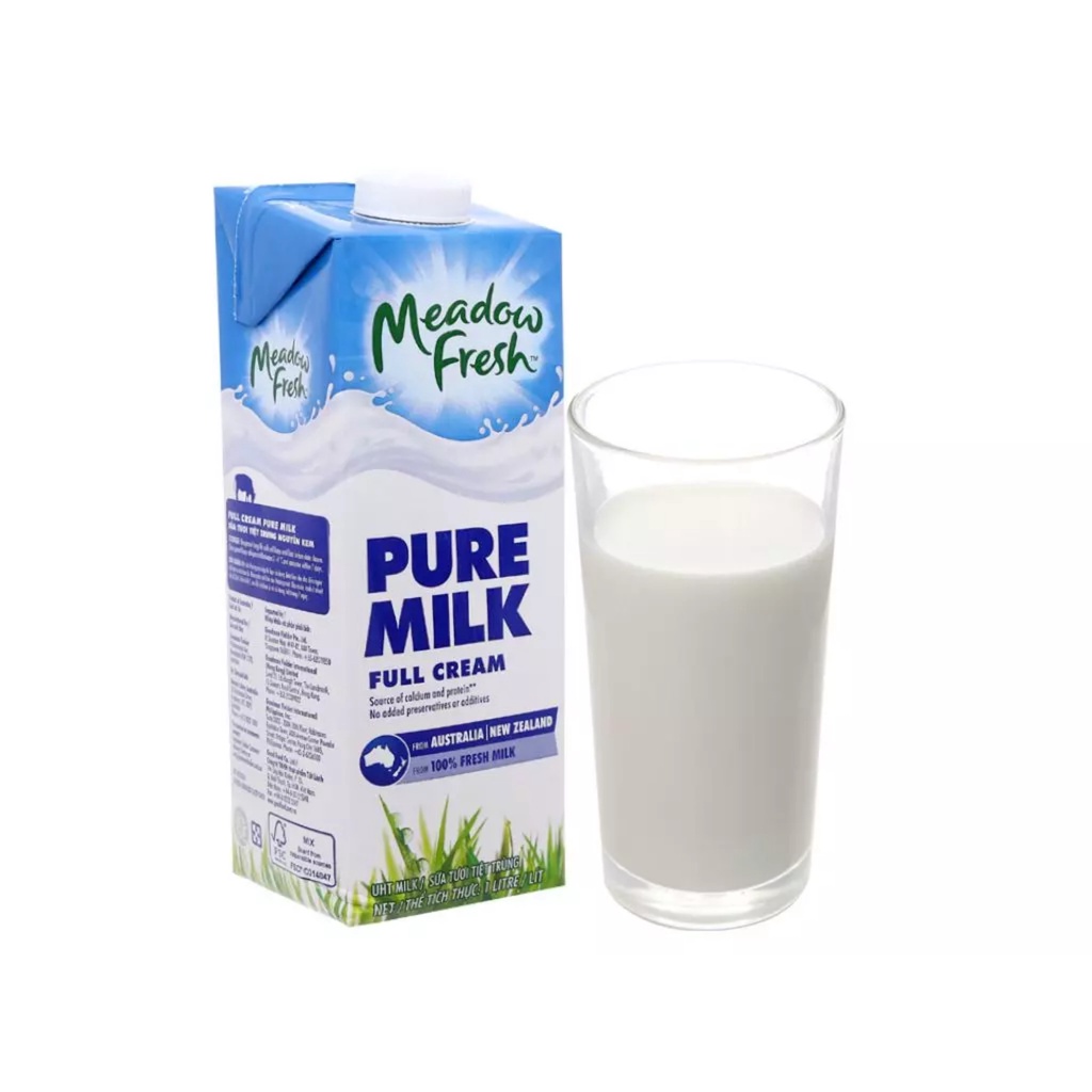 (Date 08/22) Sữa tươi tiệt trùng nguyên kem Meadow Fresh 1L