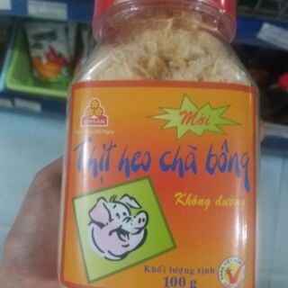 Thịt heo chà bông không đường Vissan hộp 100g