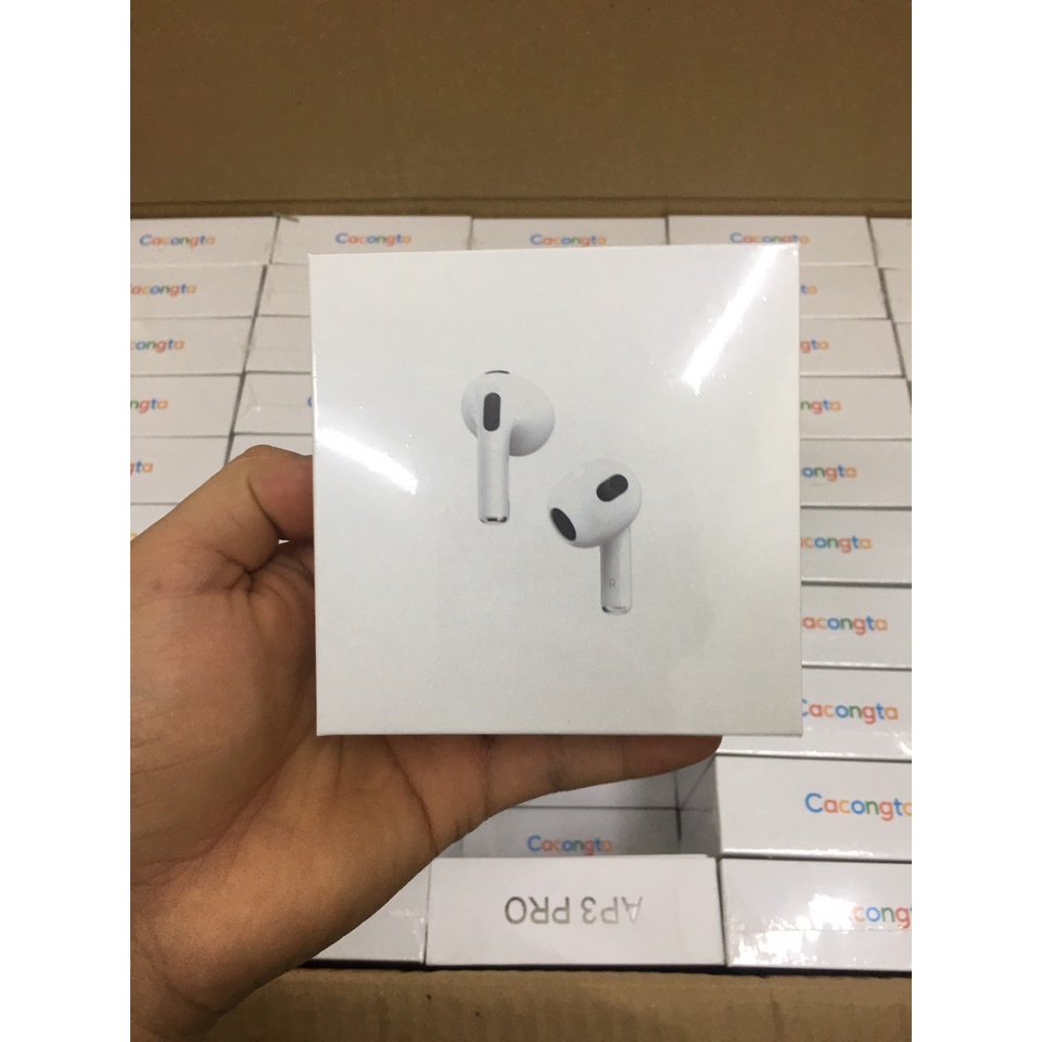 Tai Nghe Bluetooth AP 2,Tai Nghe Không Dây Bản Cao Cấp, Sạc Không Dây, Định Vị, Đổi Tên Full Chức Năng Bảo Hành 6 Tháng