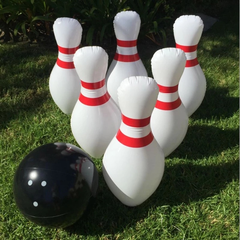 Bộ Đồ Chơi Bowling Bơm Hơi Cho Trẻ Em Và Người Lớn