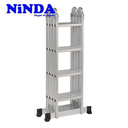 Thang nhôm gấp khúc chữ M Ninda ND-404C