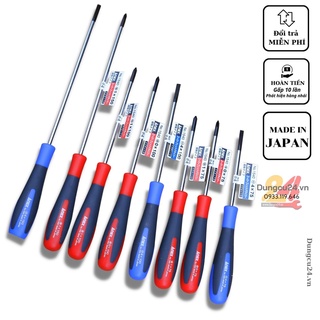 Tô vít điện tử nhật bản thân nhỏ ANEX NO.1540 +0/+1/-4 [made in japan]