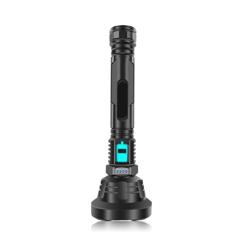 Đèn pin siêu sáng FLASHLIGHT F-901, chất liệu nhẹ, dùng pin 18650 kèm dây sạc micro usb sạc như điện thoại | WebRaoVat - webraovat.net.vn