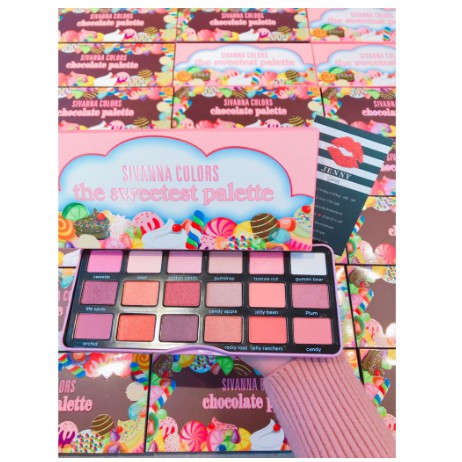 SIVANNA COLORS - Bảng Màu Mắt The Sweetest Palette