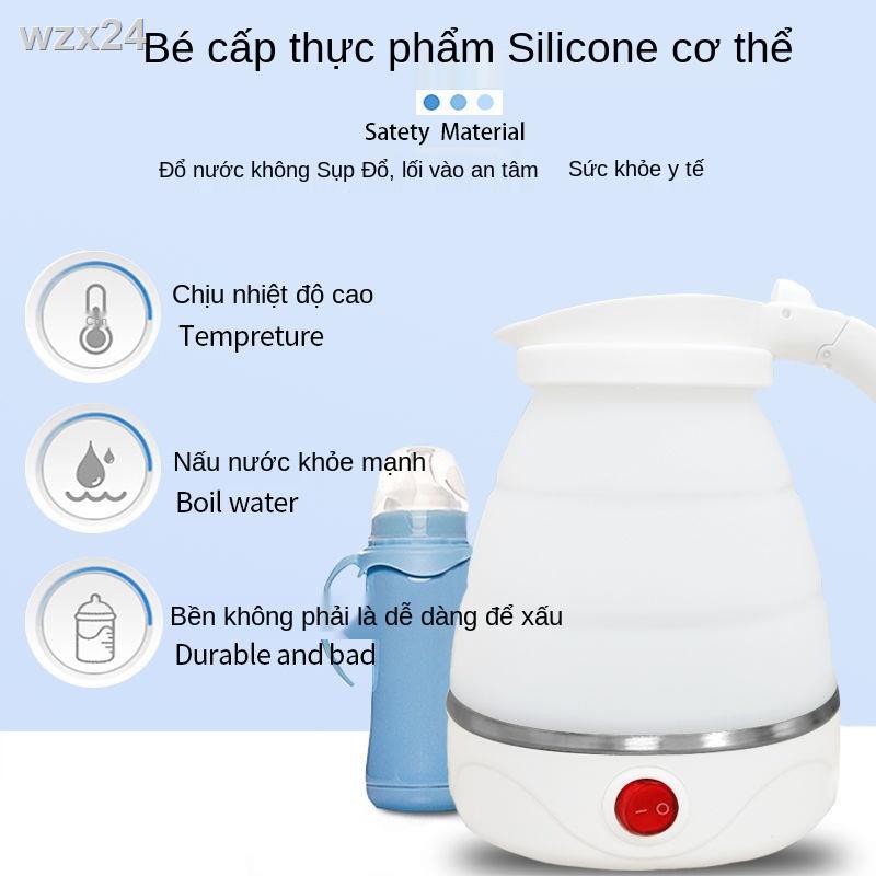 ấm siêu tốc bình điện nhỏ du lịch đun nước dung tích sôi ký túc xá