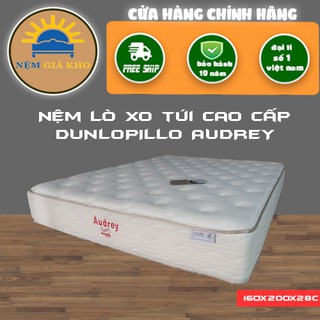[ SALE ] Nệm Lò Xo Túi Dunlopillo Audrey