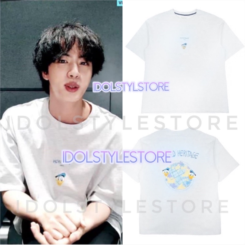 Áo phông vịt Donald của Jin BTS