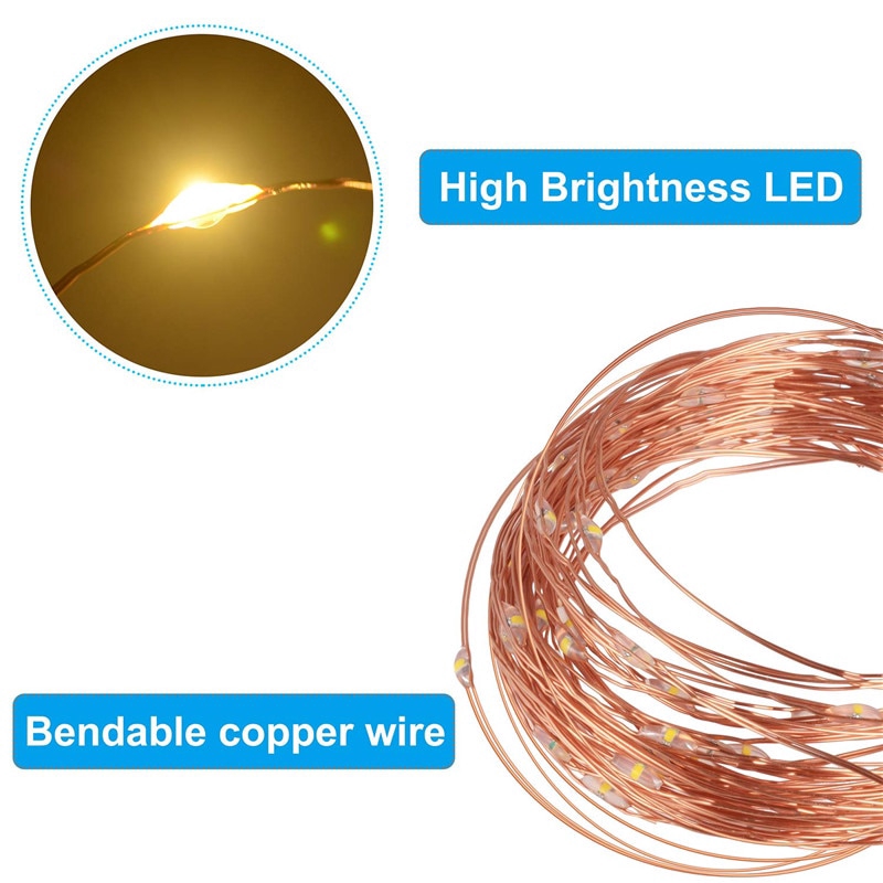 Dây đèn LED trang trí kích thước 5m và 10m