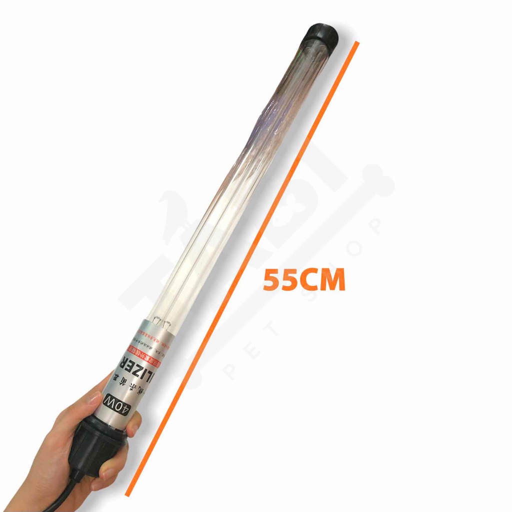 Đèn UV 20-30-40W Diệt Tảo Xanh Cho Hồ Cá Bị Xanh, Hồ Cá Ngoài Trời Bị Rong Rêu [Đèn UV 20-40W]