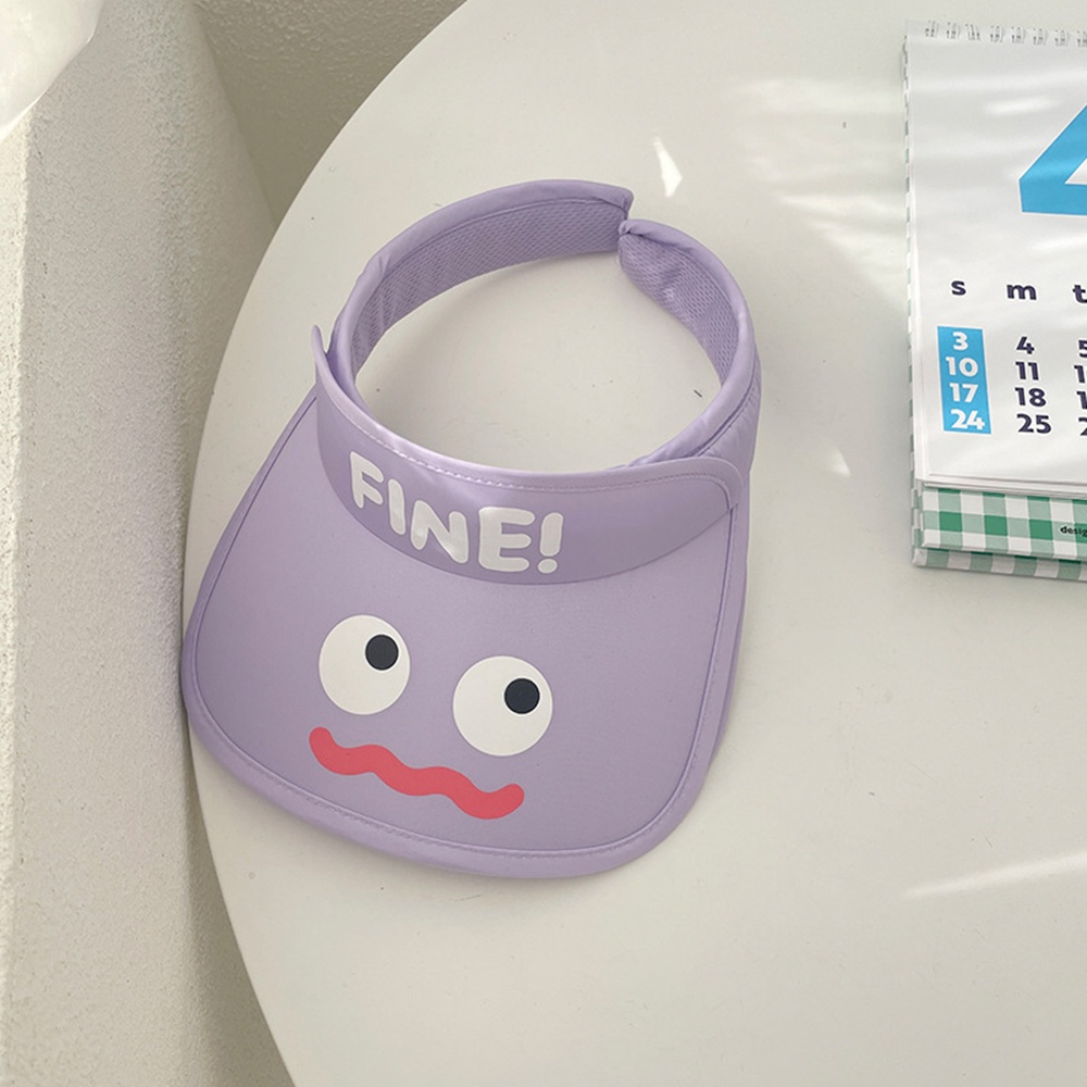 Mũ chống nắng chống tia cực tím hở chóp họa tiết hoạt hình dễ thương phong cách Hàn Quốc thời trang mùa hè cho nữ