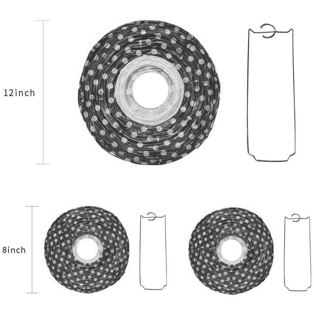 Lồng Đèn Giấy 3D Chủ Đề Khu Rừng Treo Trang Trí Nhà Tắm Cho Bé