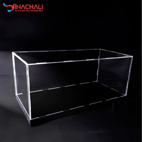 Hộp Mica Trong Suốt Trưng Bày Mô Hình Chống Bụi Bẩn - Loại Lắp Ghép Nhiều Kích Thước