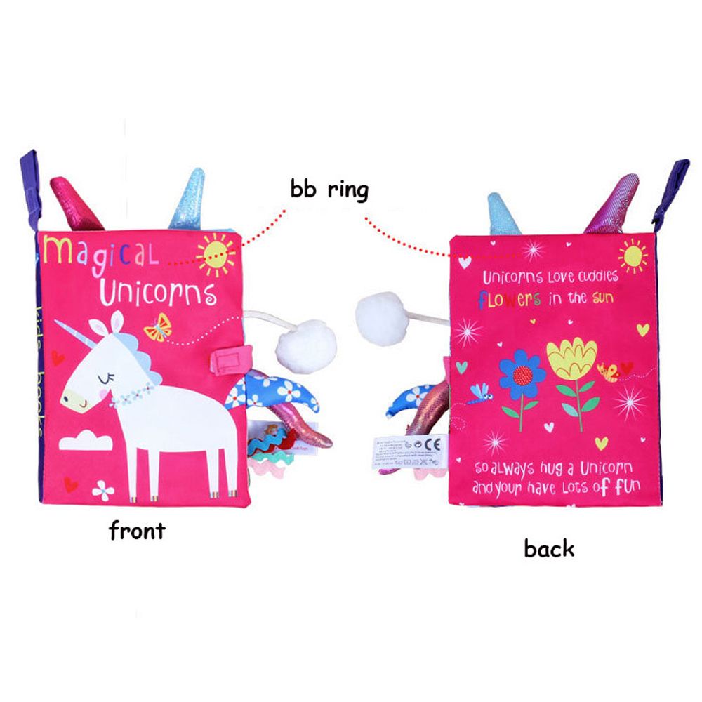 Sách vải cho bé 0-36m hình động vật có âm thanh vui nhộn cho bé