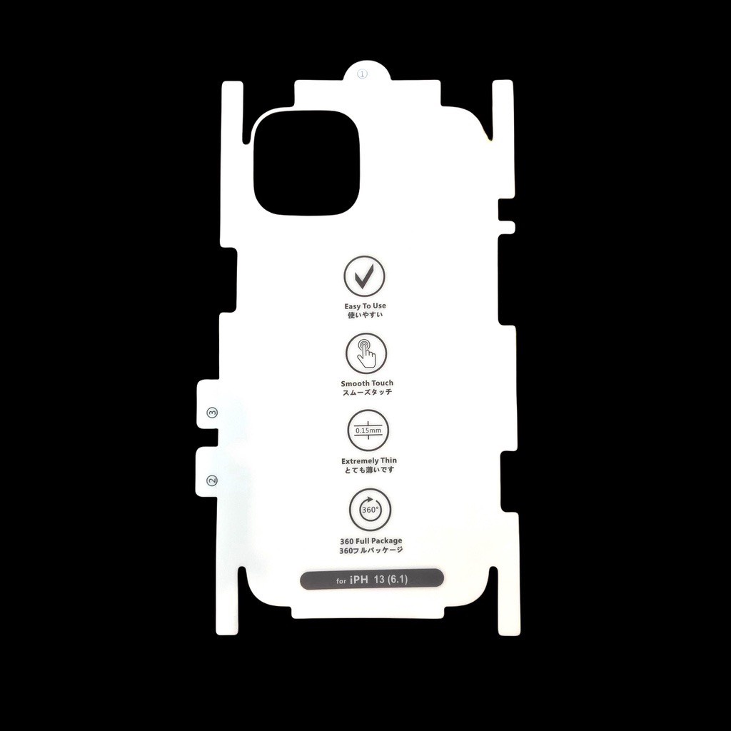 Dán lưng iphone ppf trong suốt full viền,chống trầy xước tự phục hồi các vết tì có đủ dòng từ 7plus - 13promax/14promax.