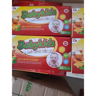 Ăn ngủ ngon yến sào babykisd