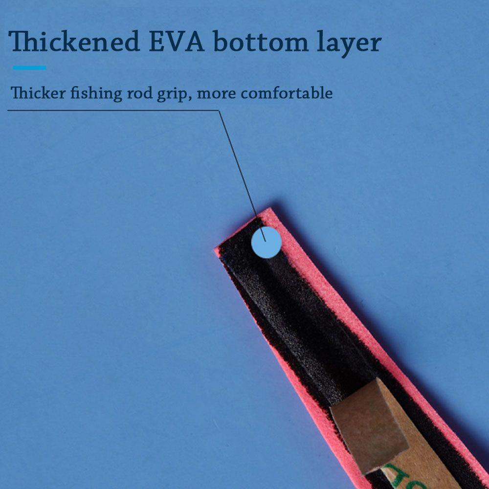 MUVAKO Dây Quấn Cần Câu Cá DIY Chống Trượt Thấm Hút Mồ Hôi Thoải Mái