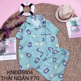 Đồ bộ kate thái quần ngắn
