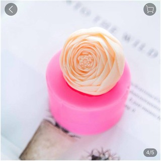 Khuôn mẫu đơn hàn quốc nhụy 6 cm - khuôn silicon