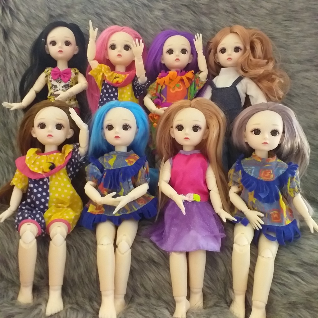 Búp Bê Luli 22 Khớp 28 cm BJD 1/8 Nude Dolls 2019( kèm quần áo và giày)