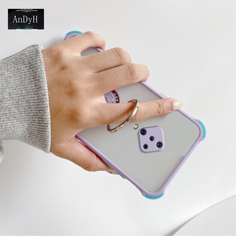 Ốp Lưng Chống Sốc Có Nhẫn Đỡ Cao Cấp Cho Vivo S1 Pro 4-corners | BigBuy360 - bigbuy360.vn