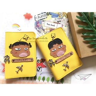 Vỏ hộ chiếu Quỳnh aka ( passport cover )