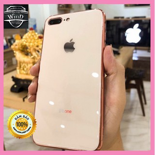 Ốp Lưng Kính Iphone Cao Cấp Mặt Kính Cường Lực