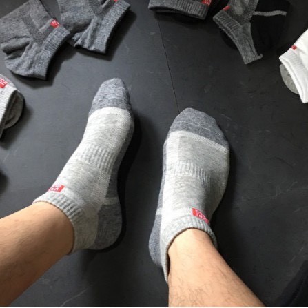 Combo 5 đôi Tất Nam Cổ Ngắn - Vớ Cotton Loại 1