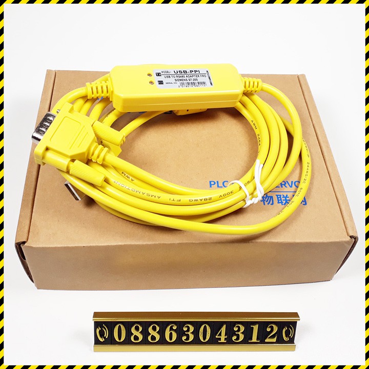Cáp lập trình PLC Siemens S7 200 USB-PPI