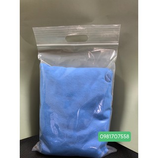 Túi zip hột xoài, túi zip có quai xách đựng quần áo trẻ em size 22x30 cm _ ALY