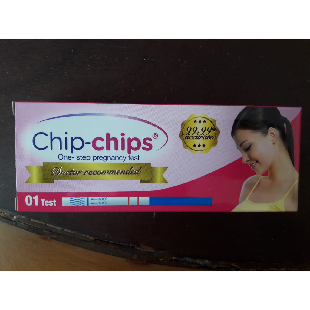 CHÍNH HÃNG Que thử thai Chip-Chip nhanh-chính xác