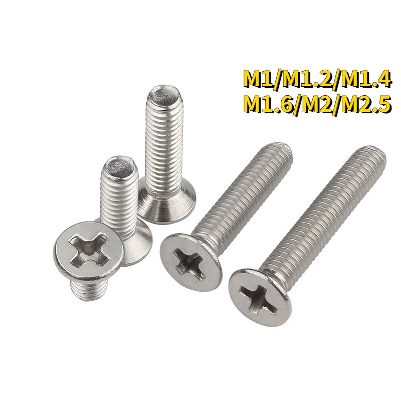 Vít Inox 304 m1 m1.2 m1.4 m1.6 m2 m2.5 Chuyên Dụng